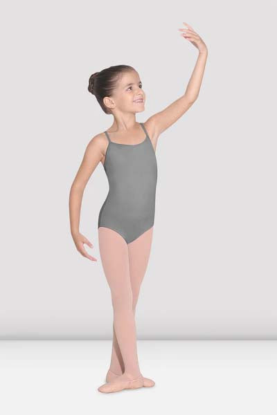 BLOCH CL5607 Girls Parem Camisole Leotard Grey